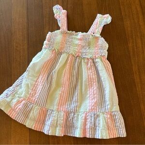 Rufflebutts smocked dress 12-18 month